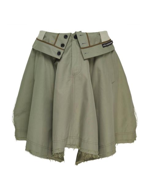 Upside-Down Asymmetric Skirt