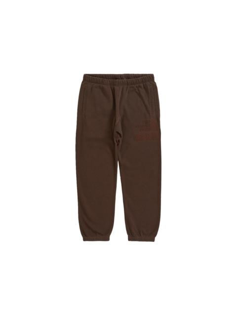 Supreme The North Face Pigment Printed Sweatpant (FW22) Brown