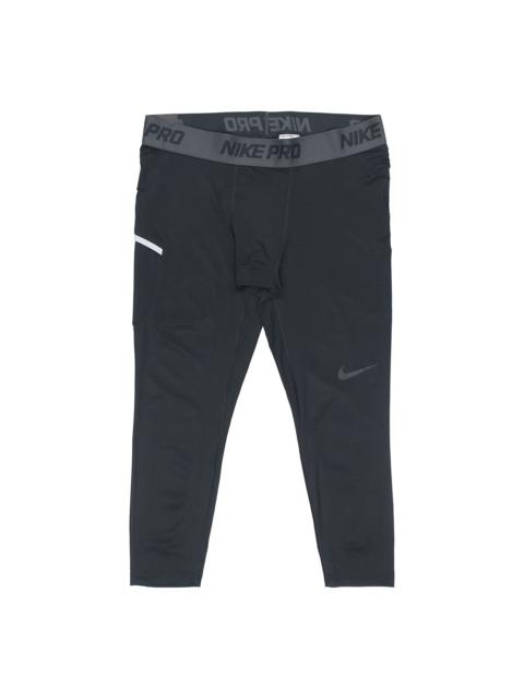 Men's Nike Basketball Training Black Leggings AT3383-010