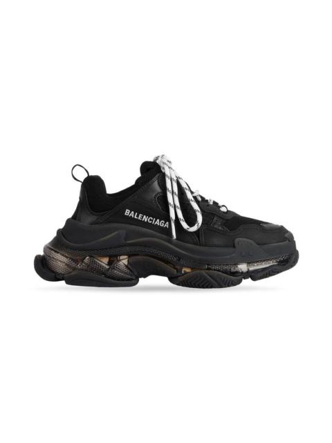 Women's Triple S Sneaker Clear Sole in Black