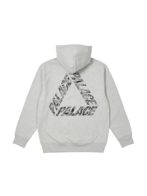 P-3 SNAKE APPLIQUE HOOD GREY MARL