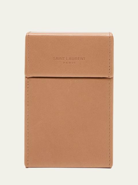 Men's Calfskin Cigarette Case