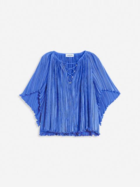 SHORT-SLEEVED BLOUSE