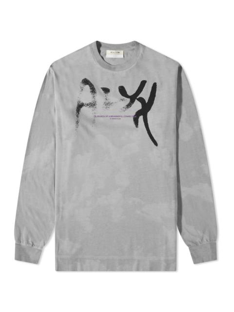 1017 ALYX 9SM Long Sleeve Meaningful Connection Treated Tee