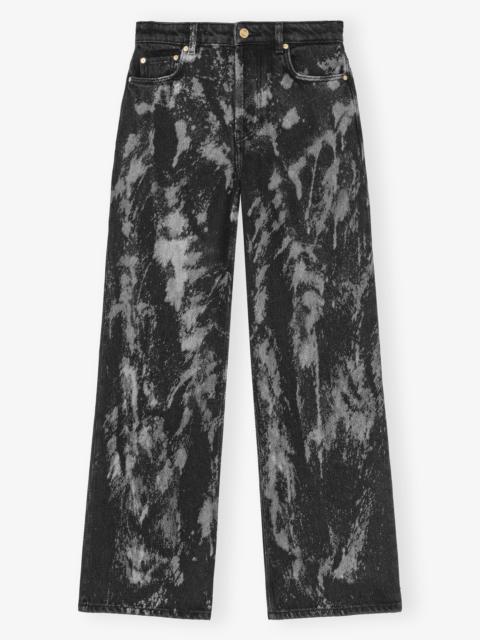 BLACK HEAVY DENIM IZEY JEANS