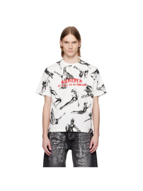 White Trapeze Women All Over Print T-shirt