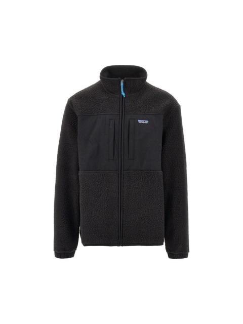 RETRO PATCH FLEECE JACKET