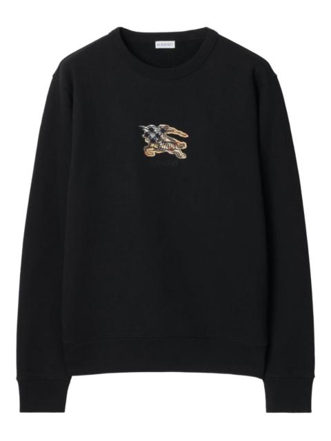 equestrian-knight check sweatshirt