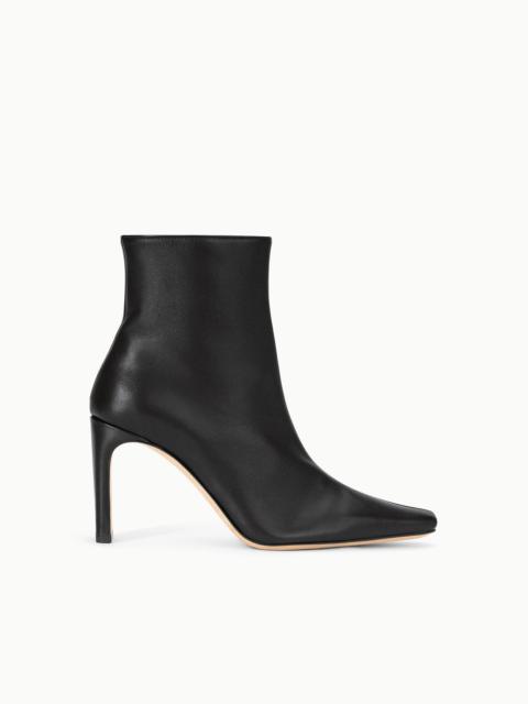 STAUD WALLY ANKLE HIGH HEEL BOOT BLACK