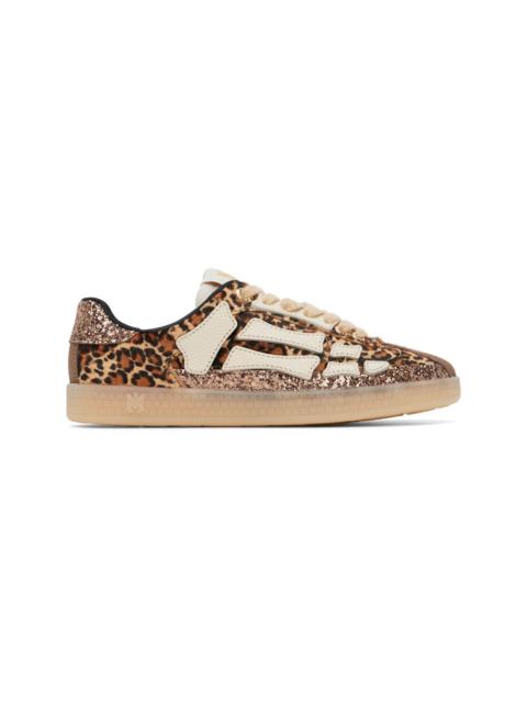 Tan Leopard Pacific Bones Sneakers