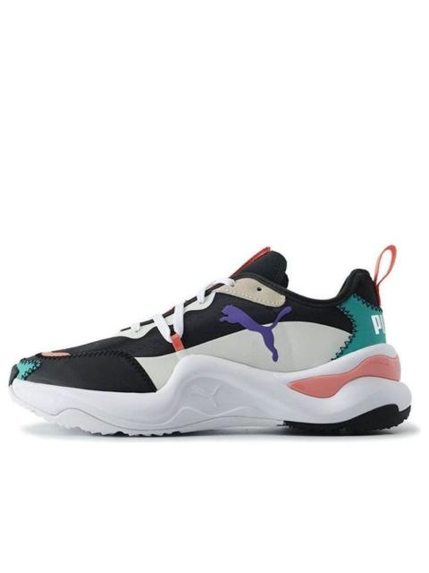 (WMNS) PUMA Rise Extravaganza Black/Blue 373446-03