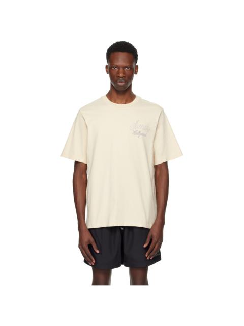 Beige 'Amiri Hollywood' T-shirt