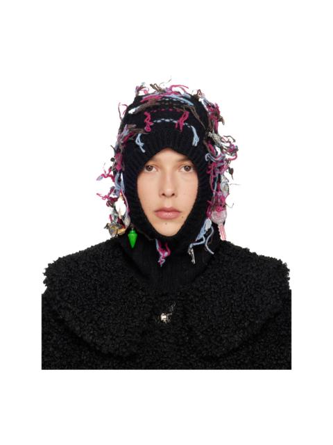 Black Washed Up Balaclava