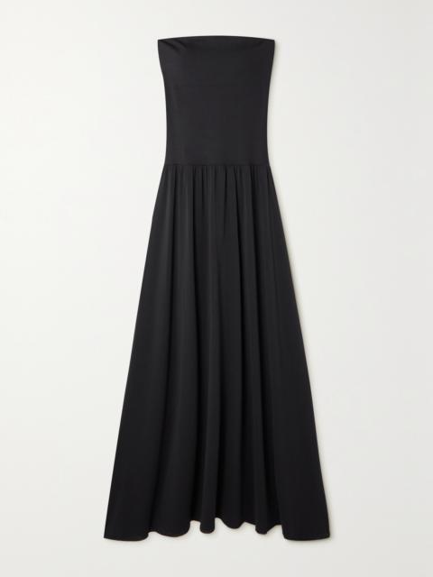 Oda Strapless Stretch-jersey Maxi Dress