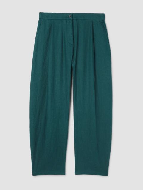 Organic Linen Curved Trouser
