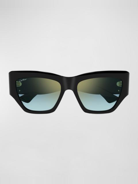 Monogram Acetate Cat-Eye Sunglasses