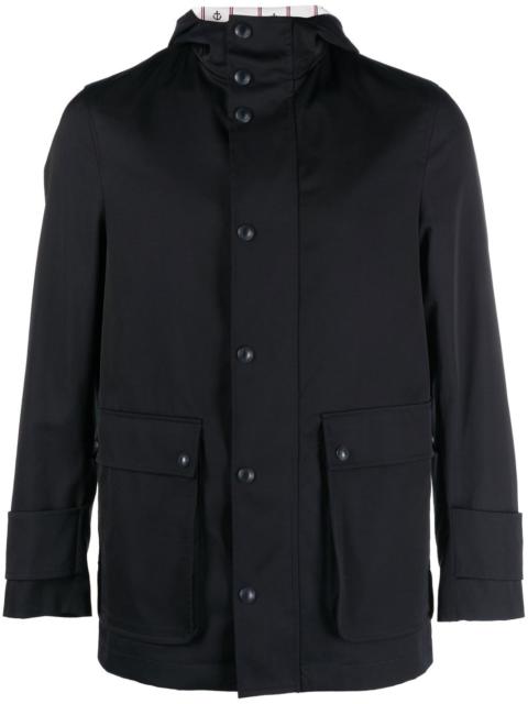 hooded parka coat