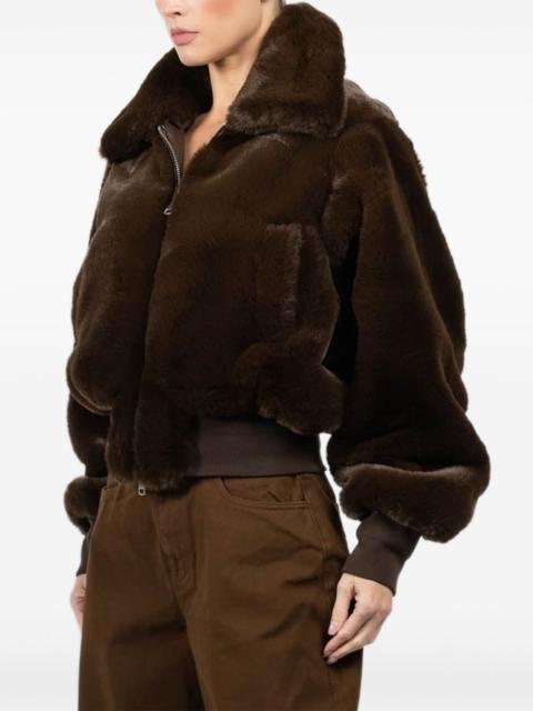 faux-fur jacket