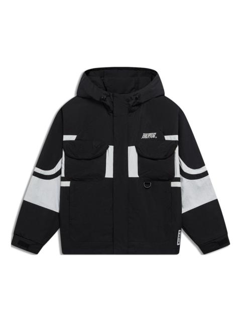 Li-Ning BadFive Windbreaker 'Black White' AFDT055-3