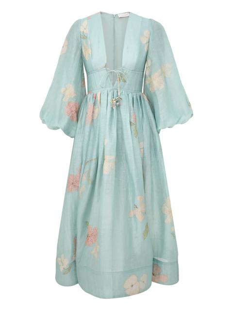 ILLUMINATE DRAWN BILLOW DRESS