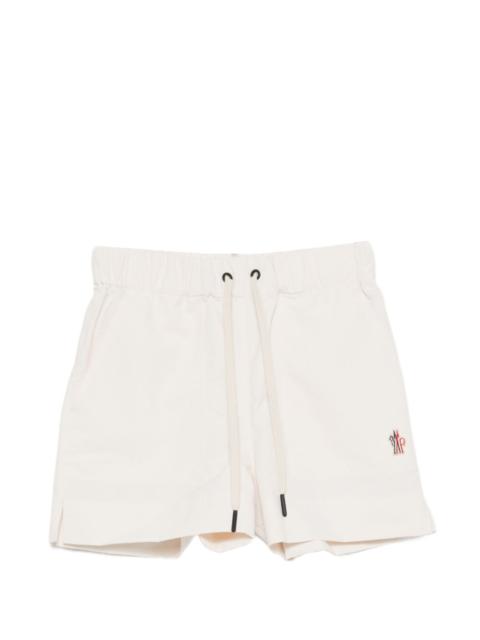 logo-patch drawstring shorts