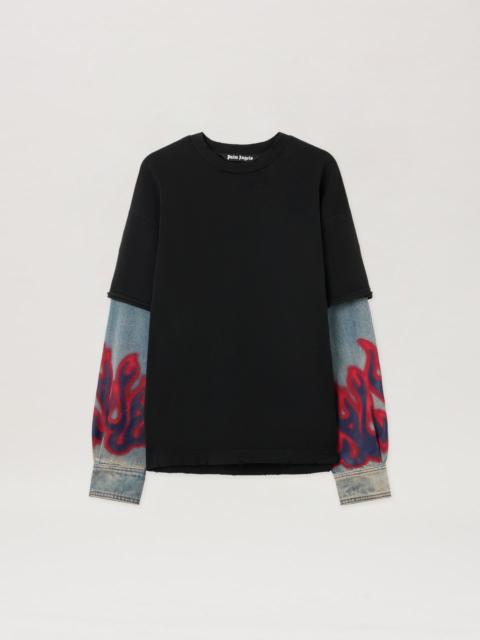 Flames Hybrid Shirt L/S