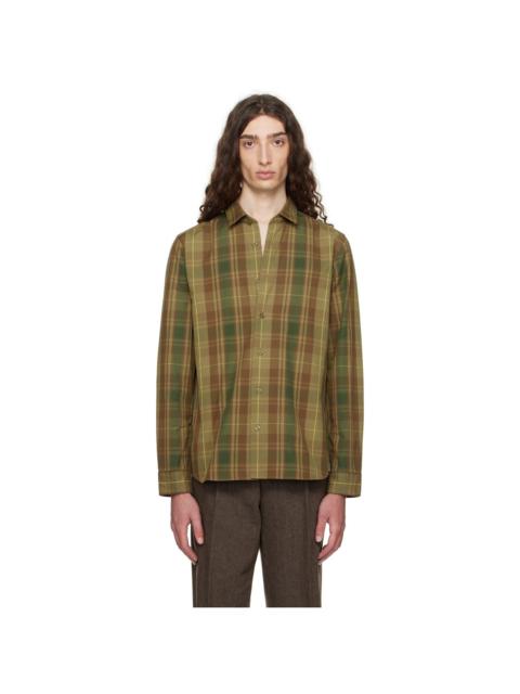 Green Check Shirt