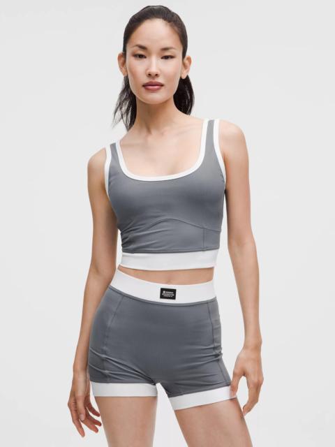 Ribbed Nulu Cropped Tank Top