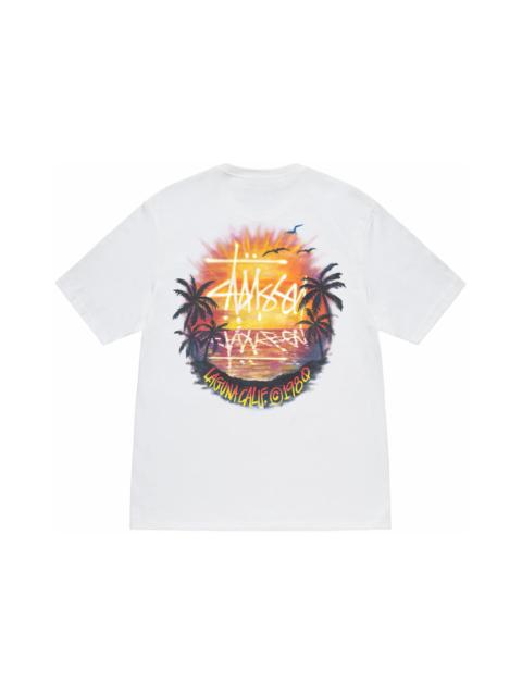 Stussy Sunset Tee White