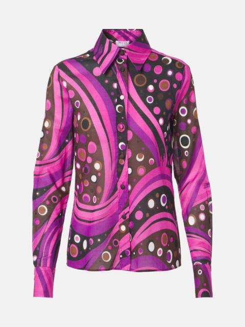 Fontane cotton muslin shirt