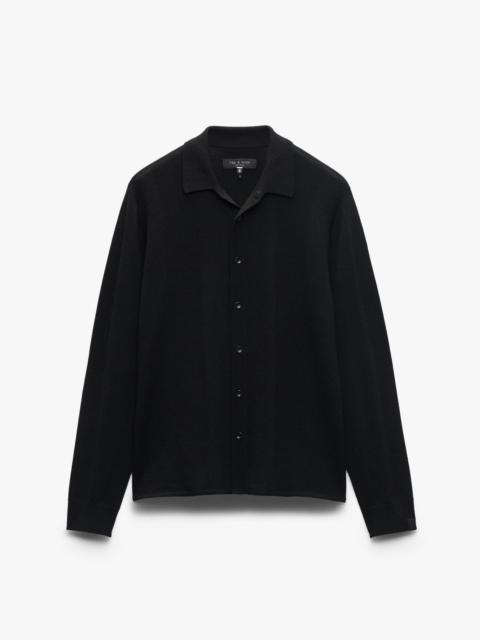 Crawford Wool-Cashmere Knit Shirt