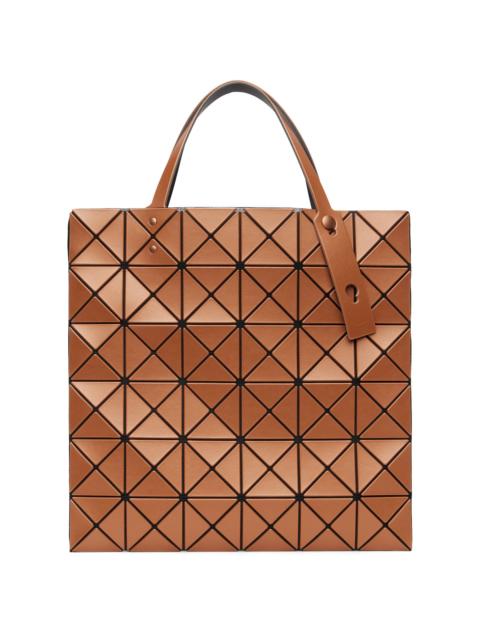 Orange Lucent Metallic Tote