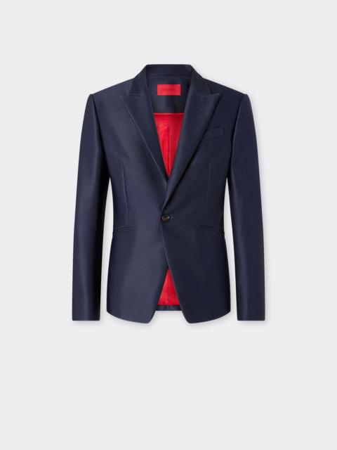Technical gabardine blazer