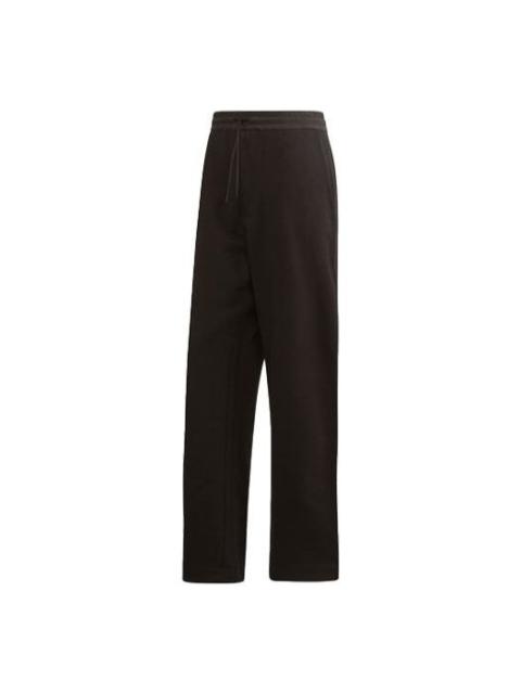 adidas Y-3 Classic Terry Wide Leg Pants 'Black' FN3390