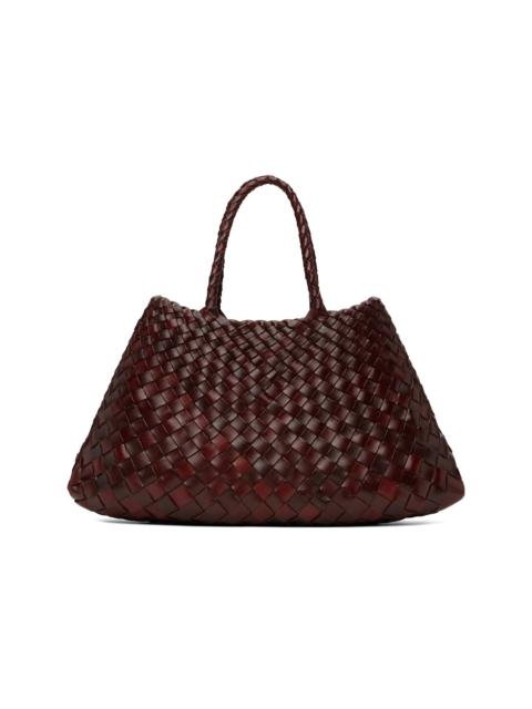 Burgundy Santa Croce Small Tote