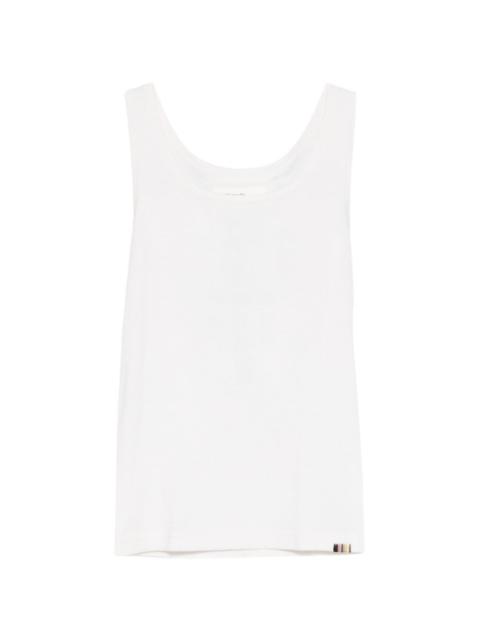Nº453 Claudia scoop-neck tank top