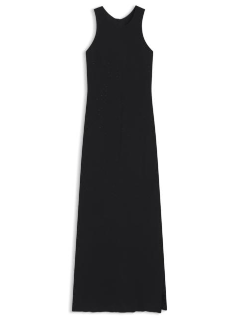 MAXI DRESS WITH RHINESTONE EMBELLISHMENTS