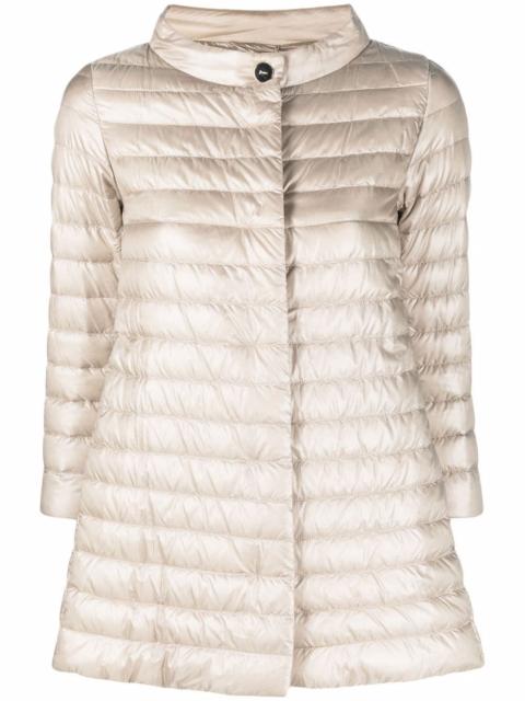 button-up padded coat