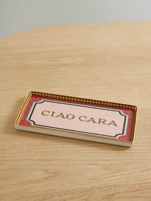 Ciao Cara Porcelain Tray