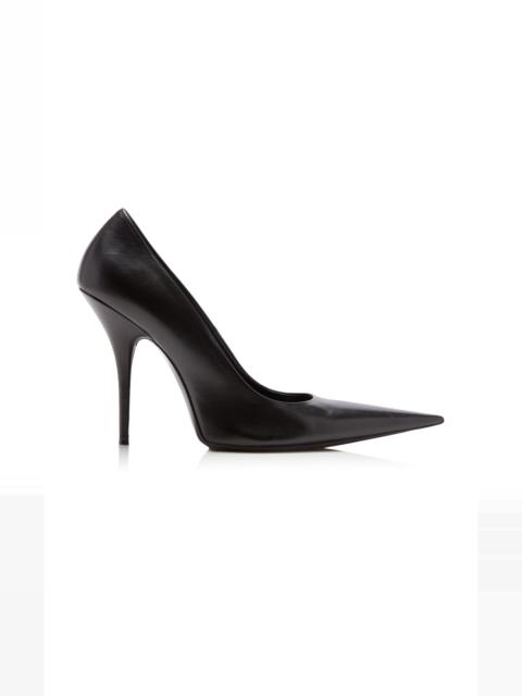 Avenue Nappa Leather Heeled Pumps black