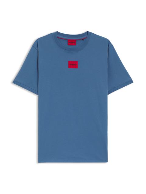 COTTON-JERSEY T-SHIRT WITH LOGO LABEL