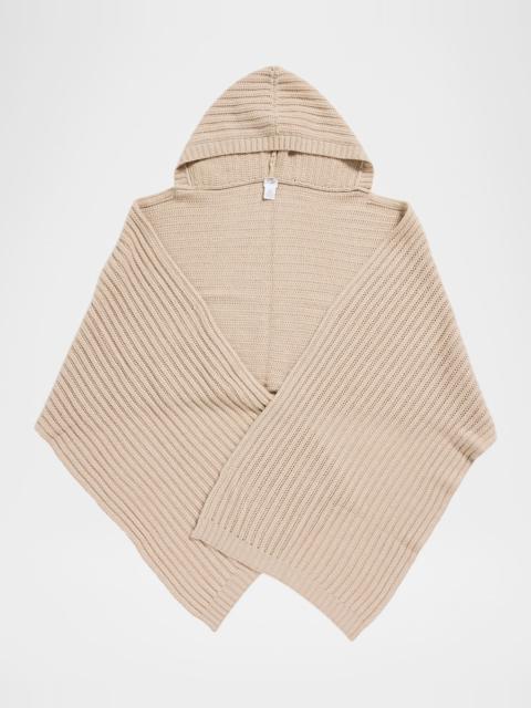 Cashmere Convertible Hooded Scarf