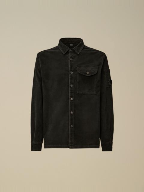 Corduroy Lens Longsleeve Button Shirt