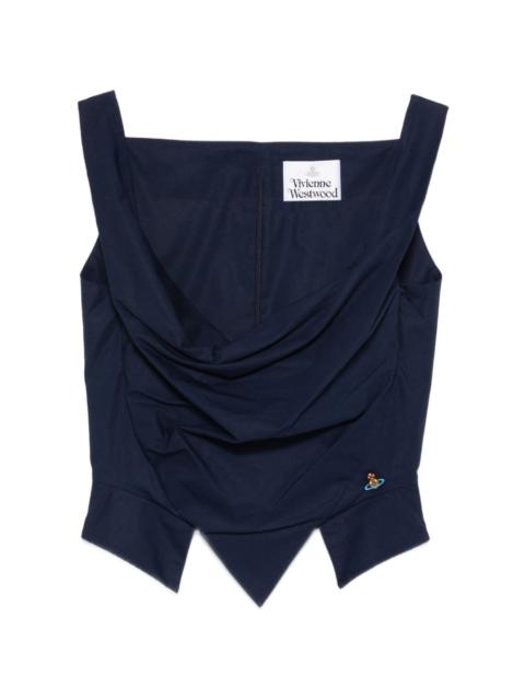 Sunday draped orb top