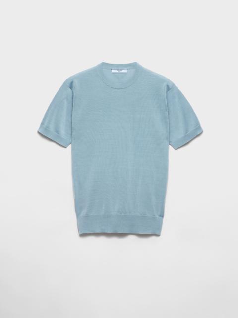 Cotton crew-neck sweater