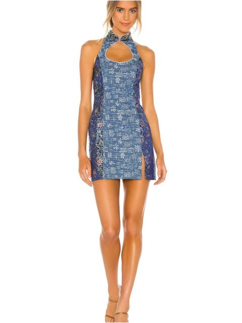 Denim Mini Combo Dress