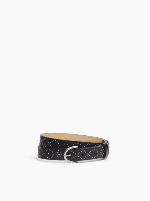 Maisie Studded Leather Belt