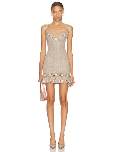 3d Flower Mini Dress