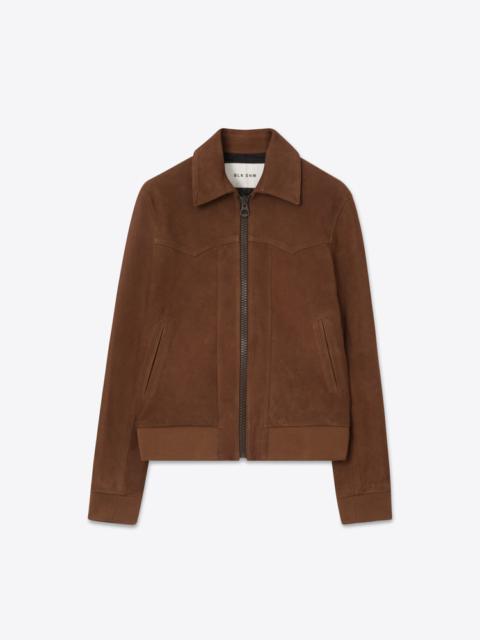 LEATHER JACKET 77 BROWN