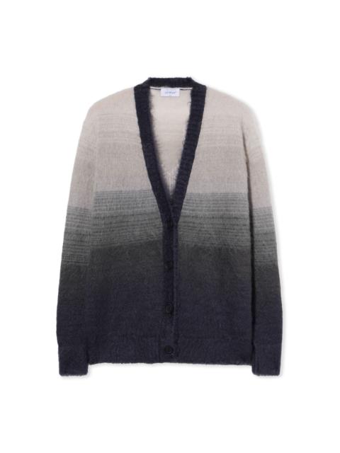 Mohair Arrow Degrade Cardigan